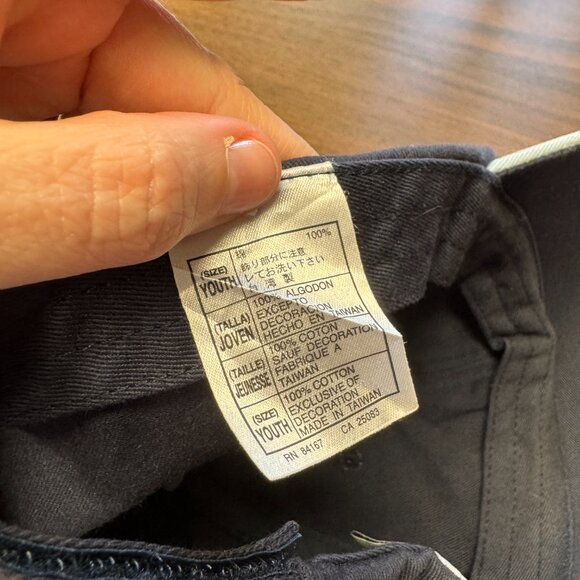 Disney Land Resort Goofy Baseball Cap Hat Adjustable Blue Youth - Picture 4 of 4